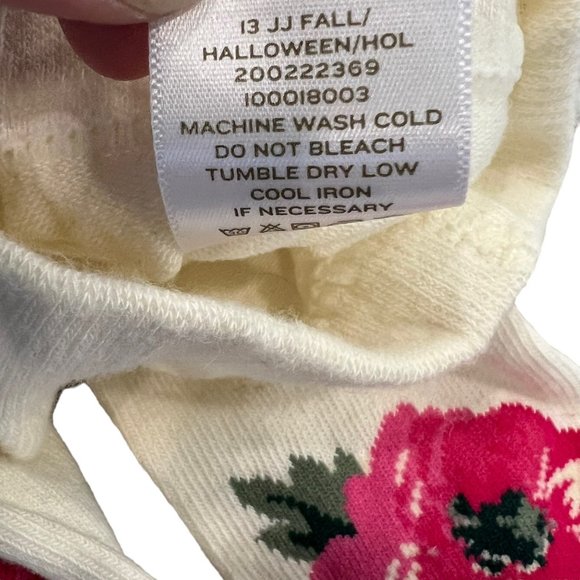 Janie and Jack 0-6 Months Darling Sophistication Tights Floral NWOT - Picture 3 of 3